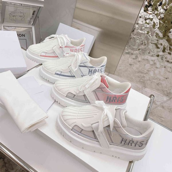 

2021 new shell head small white shoes thick soled elevated leisure sports reflective strip muffin fashion single, Black