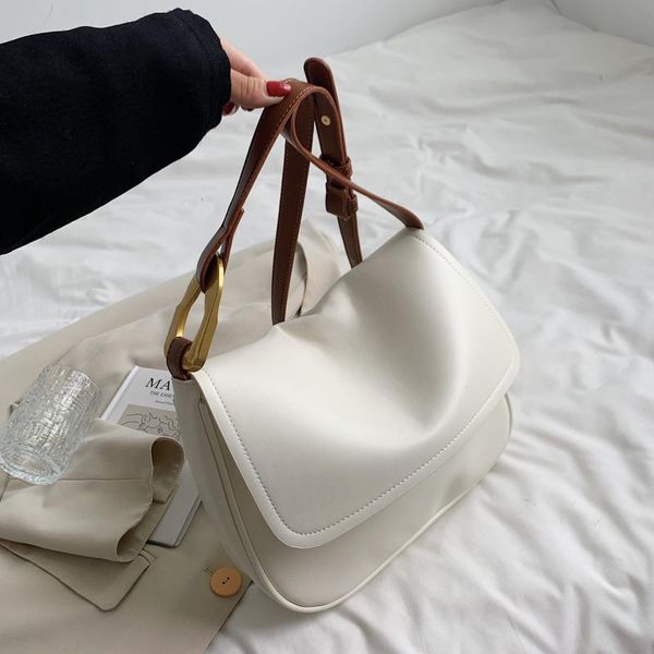 

evening bags ladies fashion crossbody 2021 high capacity retro shoulder bag handbag female quality pu leather women messenger