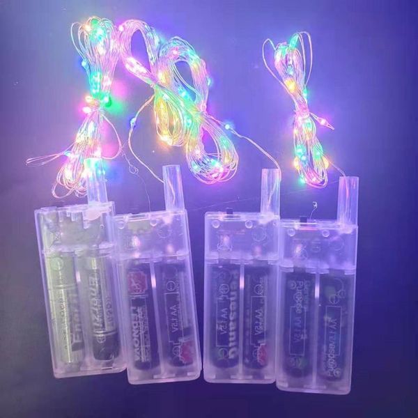 

50pcs string light bobo ball lights balloon dream catcher lighting battery case light strip christmas decoration magic