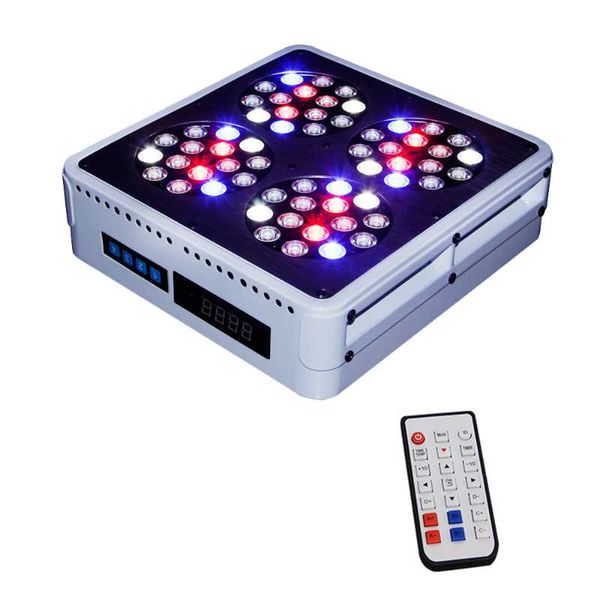 

led grow light apollo 4 dimmable with timer function full spectrum growing lamps for indoor plants seedlings veg bloom flowers