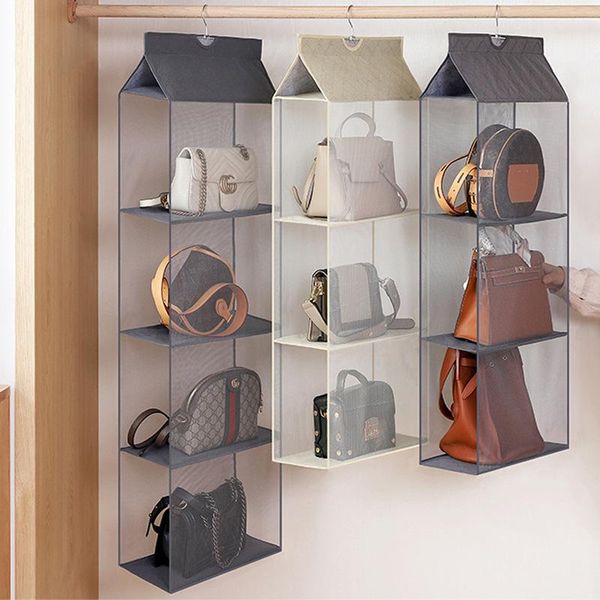 

handbag hanging organizer hanging wardrobe organizer three-dimensional storage bag handbag for closet