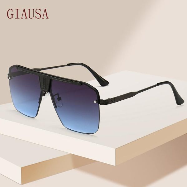 

sunglasses giausa metal one piece decorative for men night vision goggles, White;black