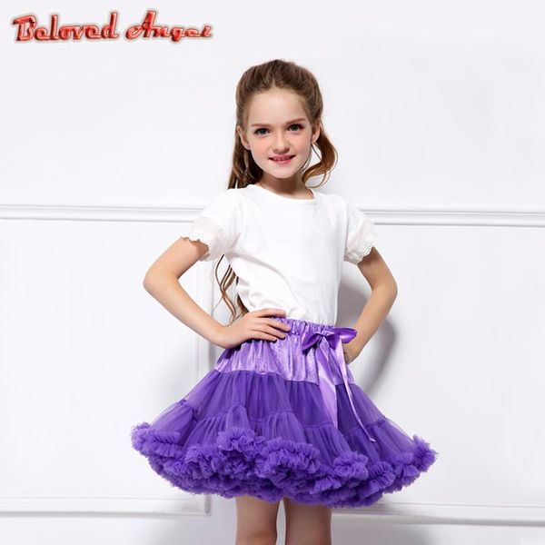 

skirts baby girls pink fluffy toddlers kids clothing children tutu skirt princess birthday party ball gown pettiskirt