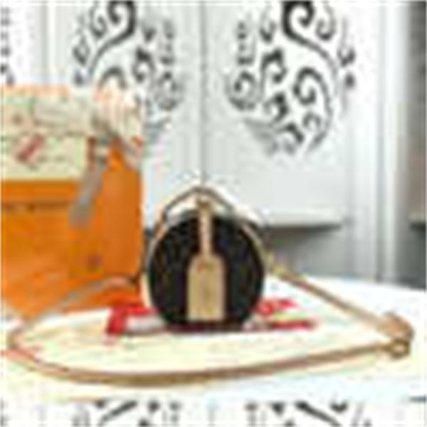 

iconic chapeaux bag brand shoulder boite designer round cake luxury female handbags m44699 handles m68276 bags totes cross mini body bag
