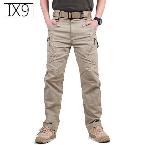 

men's pants tad ix9 militar tactical cargo hike men combat swat army train military cotton outdoors casual mentrousers, Black