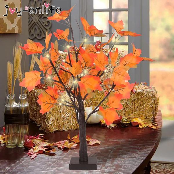

party decoration halloween maple led light family living room bedroom wedding prop children's troublemaker night lighting