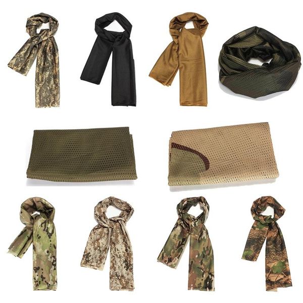 

scarves camouflage scarf headscarf kerchief, Blue;gray