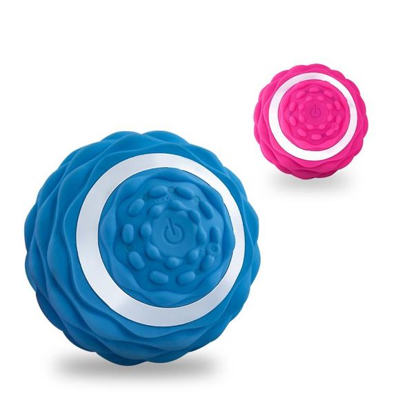 

electric silicone fascia ball adjustable massage ball yoga foot massage muscle relax 4 levels