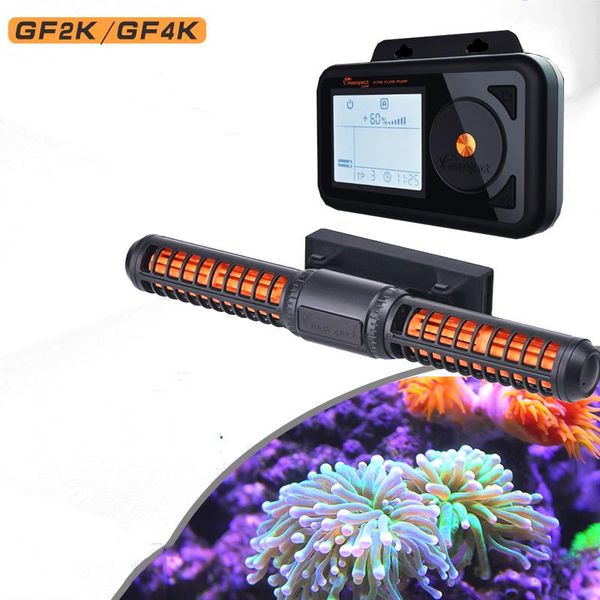 Luftpumpen Zubehör Aquarium Jump Wave Pump Gyre Flow MJ-GF2k/4k Marine Reef Coral Winken Besser als Jebao Zirkulation