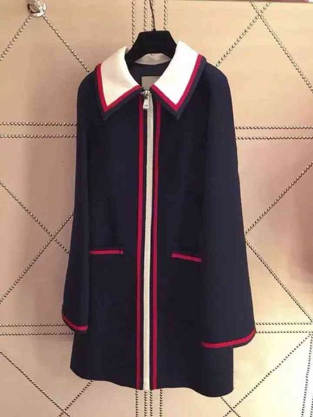 

women's down & parkas novo tamanho grande sentido atmosfera fundo outono invernos retro clÃ¡ssico temperamento lapela longo casaco de lÃ£, Black