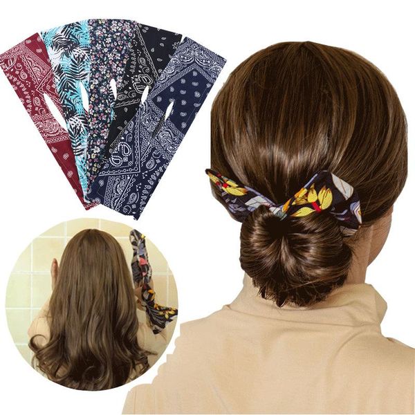 

hair clips & barrettes fashion bands women summer knotted wire headband print hairpin braider maker easy to use diy accessories, Golden;silver