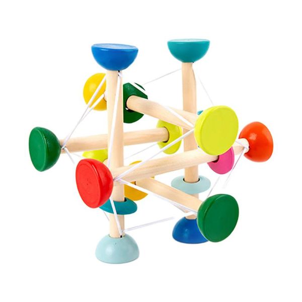 

hand grips 1pc creative color shape cognition baby grasping bouncy ball-shaped