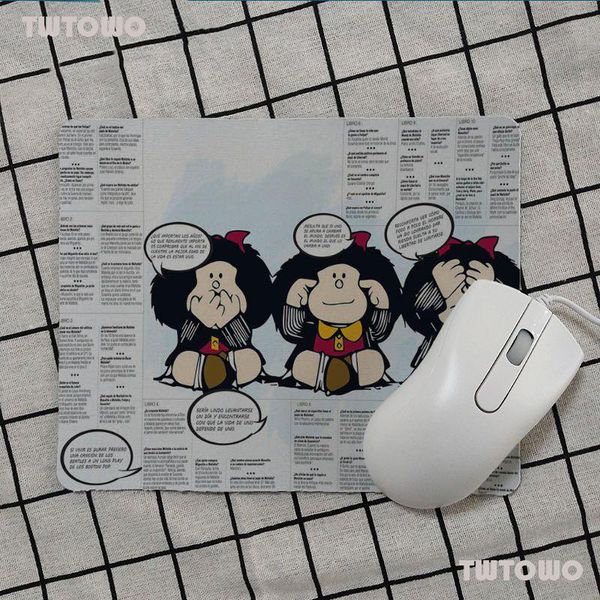 

mouse pads & wrist rests naughty mafalda small pad pc computer mat smooth writing desk mate gaming anime