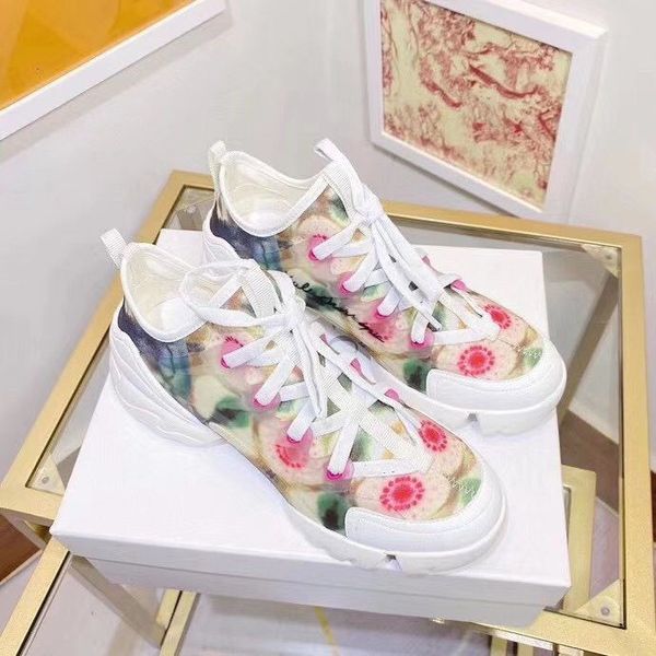 

luxury connect sneaker designer triple sneakers women retro vintage trainers ribbon casual black white nude grosgrain mk002, Red;white