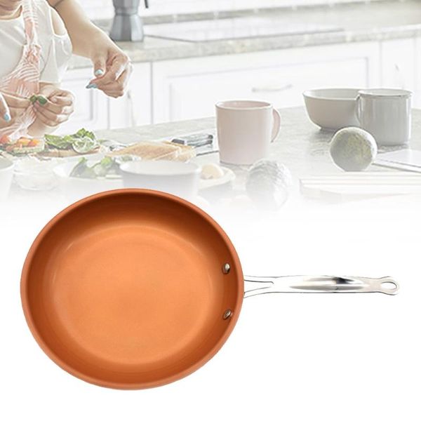

pans 449c non-stick frying omelette pan induction cooker wok pot thickened breakfast egg pancake cooking utensils ham baking