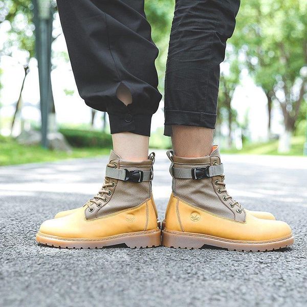 

boots men women tactical army men's military desert work safety shoes climbing sport ankle couple outdoor, Black