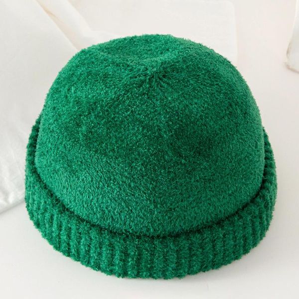 

beanies knitted hats for women and men beanie hat winter retro brimless baggy melon cap cuff docker fisherman