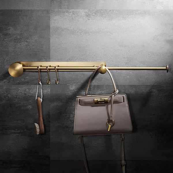 

towel racks robe hooks solid brass coat clothes hangers door hook hat rack hanging wall modern creative