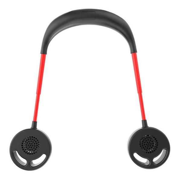 

electric fans micro desk fan small personal neck with 3 level adjustment 720Â°wind direction portable for outdoor