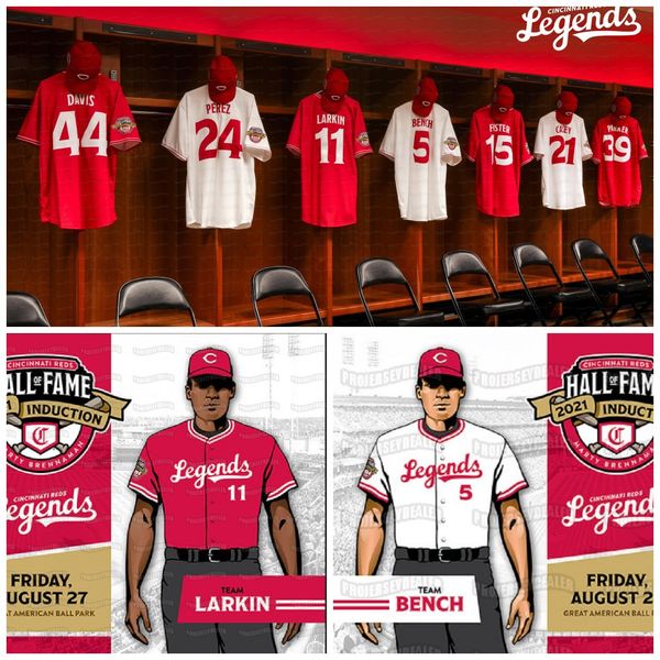 

nick castellanos 2021 reds hall of fame induction celebration jersey derek dietrich jonathan india senzel joey votto rose castillo ken griff, Blue;black