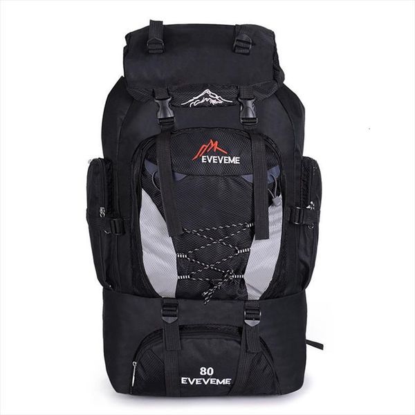 

80l men waterproof backpack travel pack sports bag outdoor mountaineering hiking climbing camping for male