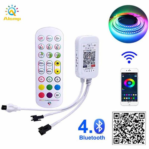 Controller Bluetooth Pixel Strip DC5-24V Controllo app remoto per musica a colori da sogno per strisce WS2811 WS2812 WS2812B WS2813