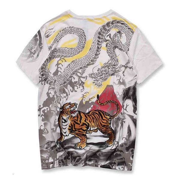 

men's jackets cotton round neck men's t-shirt, famous brand clothing, hip hop, tattoo embroidery, short carp fashion 2021, Black;brown