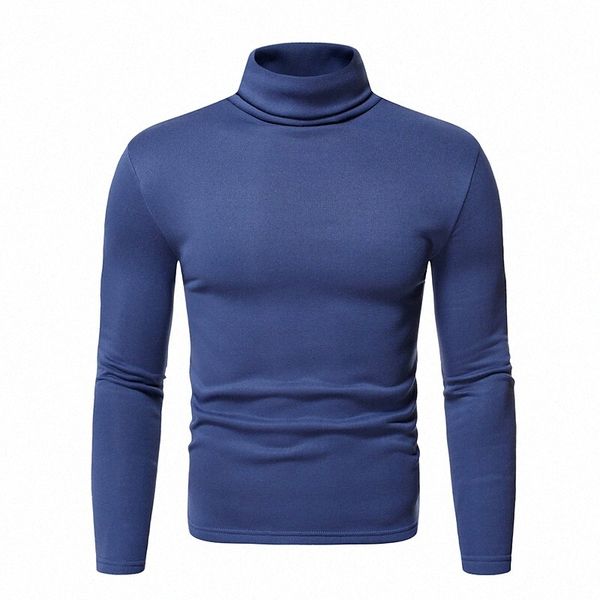 

men's pullover knitted solid color long sleeve sweater cardigans turtleneck fall spring wine army green royal blue x3ns#, White;black