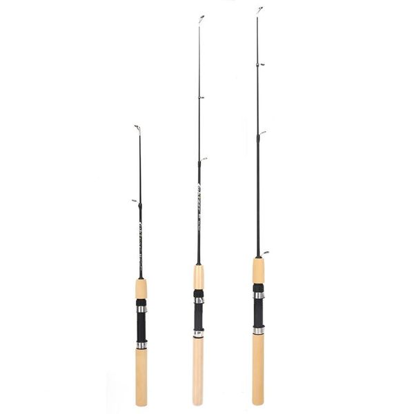

boat fishing rods 60 80 100cm mini ice rod portable carbon fiber river shrimp carp pole winter tackle pesca