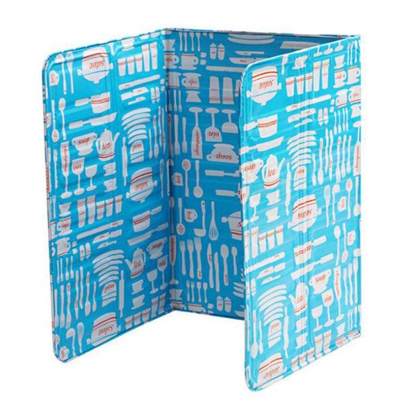 

kitchen gadgets oil splatter screens aluminium foil plate gas stove splash proof baffle home kitchen cooking tools
