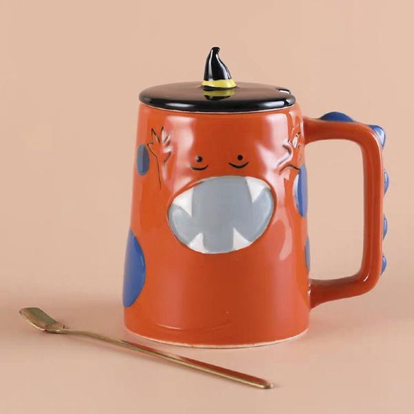 

mugs 3d halloween gifts cute ceramic mug creative glass large capacity milk cup couple present coffee