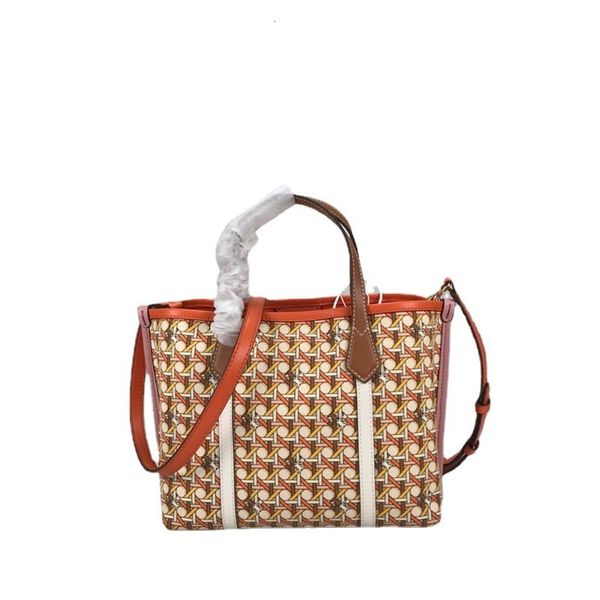 

new tb cane canvas portable single shoulder messenger shopping mommy tot fashion women's bag