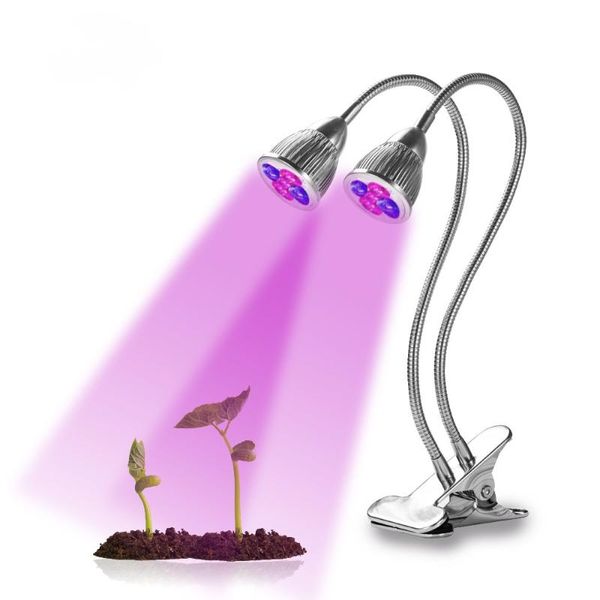 

grow lights led plant growth lamp nursery flower double head fruit and vegetable