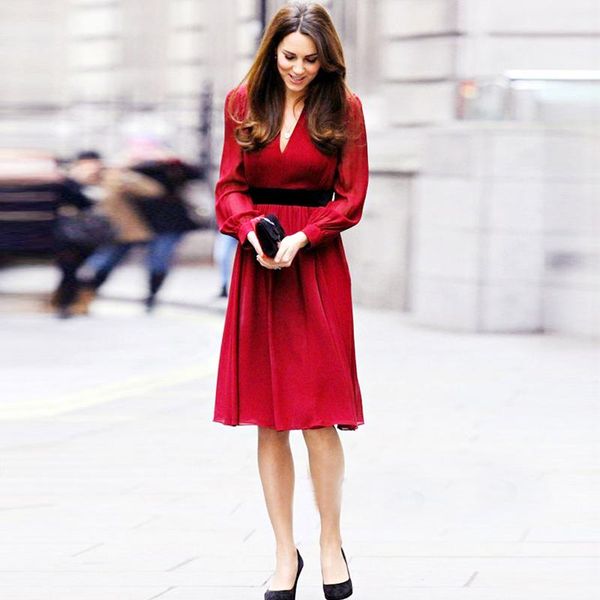 

casual dresses kate middleton elegant women's dress spring autumn v-neck long sleeve party office fashion midi, Black;gray