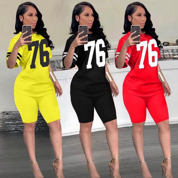 

women's tracksuits letter print women two piece set, Gray