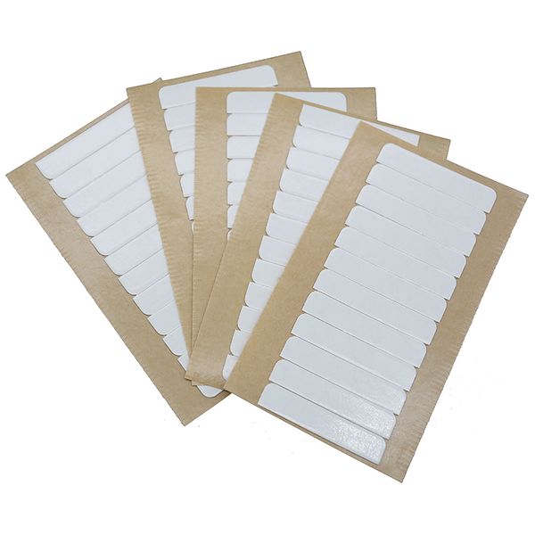 

60 tabs more than 3 months hold time double sided hair extension tape, Black;brown