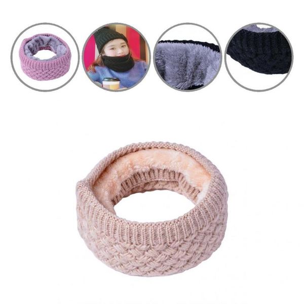 

scarves winter scarf universal casual occasion wear knitted neck excellent craftmanship smell-less elastic knit, Blue;gray