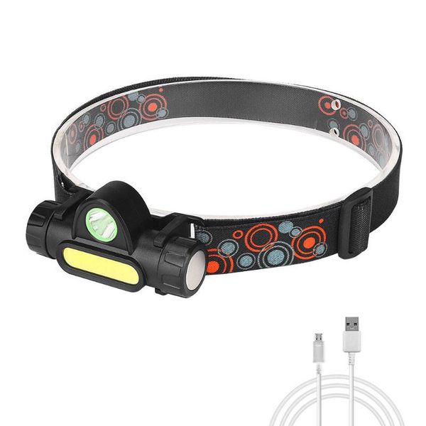 

headlamps led work headlight usb rechargeable waterproof for outdoors hiking camping