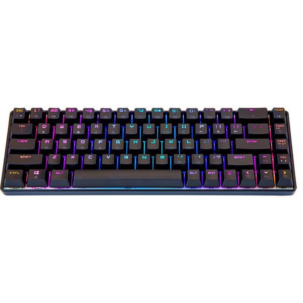 

keyboards magician 14 mechanical keyboard rgb household portable 68 keys 68% real green axis