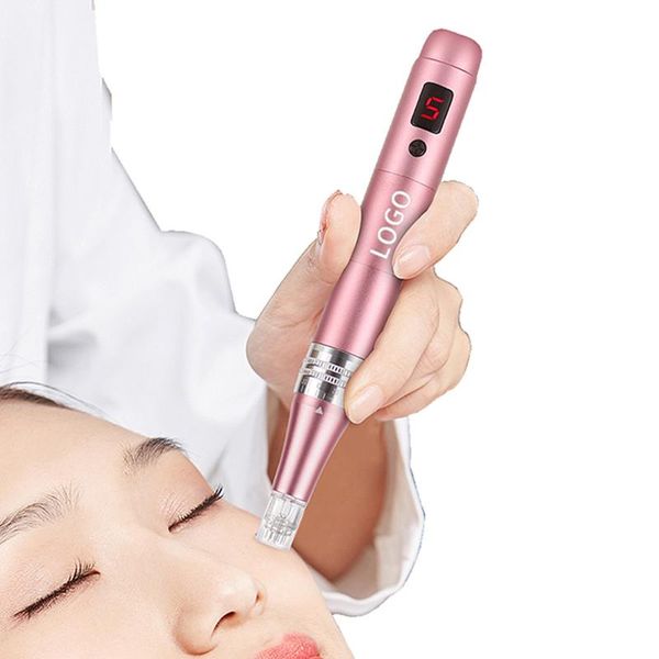 Altre apparecchiature di bellezza Nano Needling Derma Pen Microneedling Cordless Micron Eedling Dispositivo per la cura della pelle Stringere la pelle