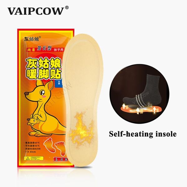 

shoes materials self-heating insole keep warm foot paste post winter heated insoles women men shoe inserts patches pads, Black