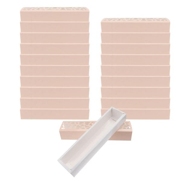 

gift wrap 20pcs hollowed-out cake boxes decorative dessert chocolate packing