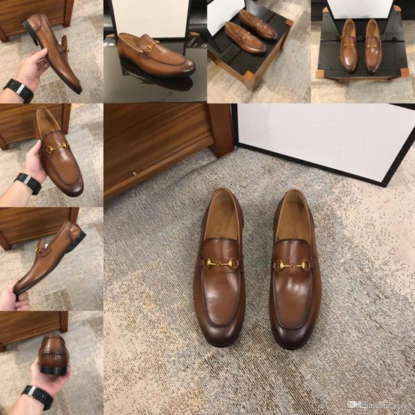 

mm men luxury dress shoes handmade brogue style paty leather wedding shoes designers men flats leather oxfords formal shoes 33, Black