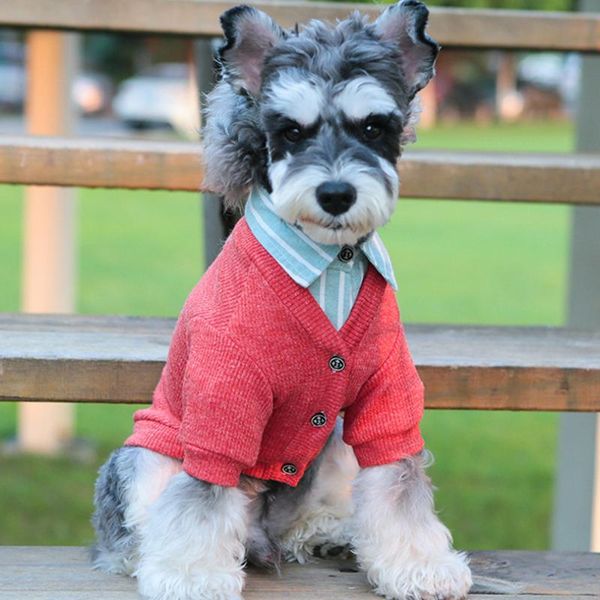 

dog apparel 2021 solid sweaters soft fall winter pet clothing labrador samoye chihuahua clothes comfortable knidog