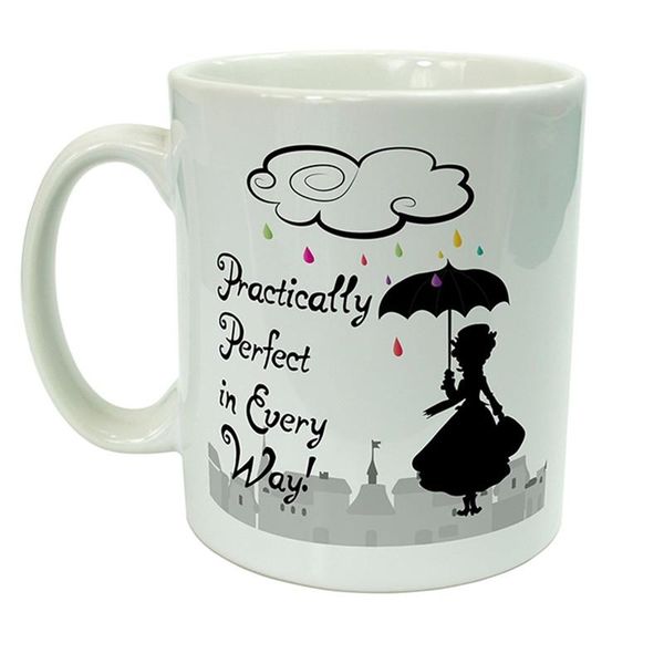 

mugs mary poppins practically perfect in every way inspired ceramic mug gift