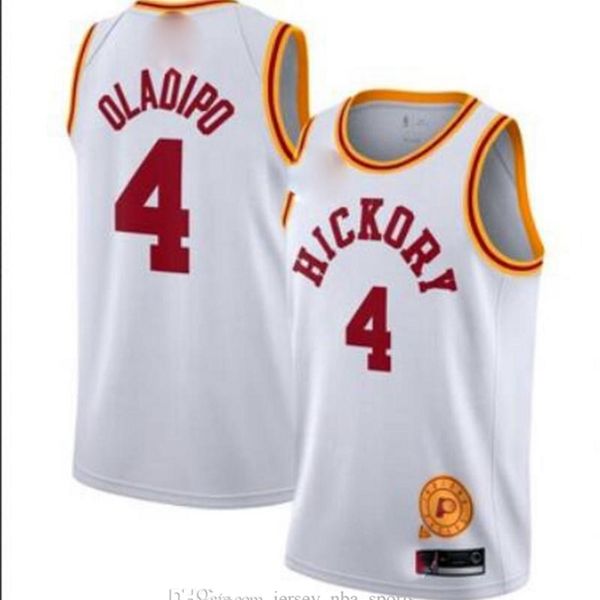 

2020 vancouver mens indiana\rpacers jersey vintage 4 victor oladipo authentic stitched white basketball jerseys white, Black