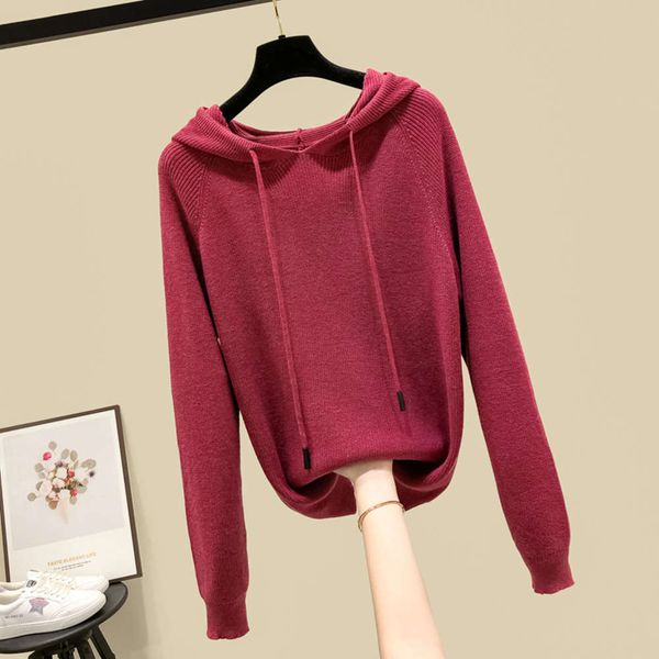

korean loose hooded sweater for women in autumn and winter 2020, White;black