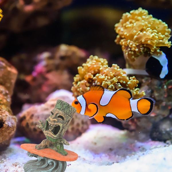 

decorations 1pc funny treant resin adornment aquarium ornament fish tank decor