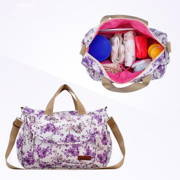 

diaper bags 100% cotton fashion baby nappy mommy stroller