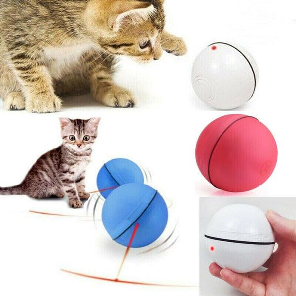 

cat toys pet jumping ball electric led rolling flash funny toy home dog interactive laser light